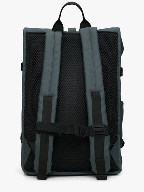 Rolltop Rucksack Large - Rugzak Rains Blauw city 14590 ander zicht 3